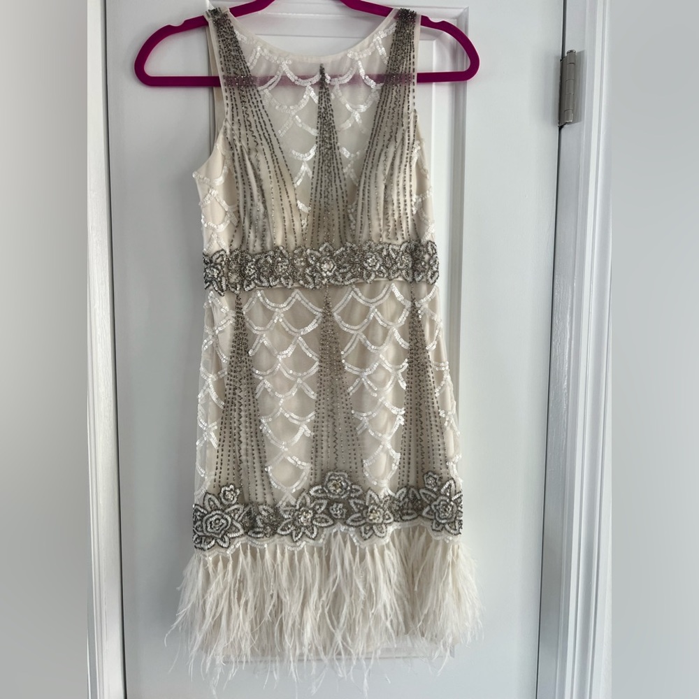 Sue Wong Ivory Dress